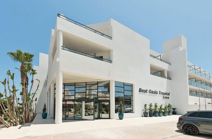 Vacances Cyclistes à Mojacar à l'hotel Best Oasis Tropical