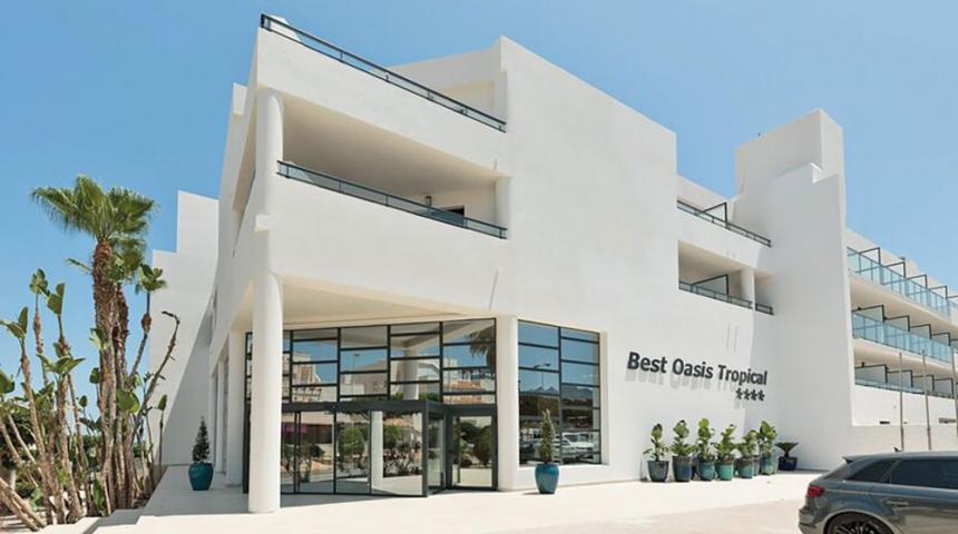 Vacances Cyclistes à Mojacar à l'hotel Best Oasis Tropical